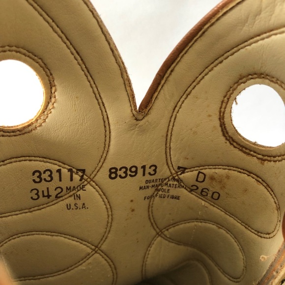 Vintage Texas Made In USA Cowboy Embroidered Boots - Picture 9 of 13